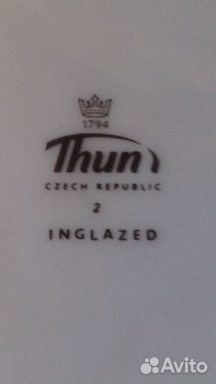 Тарелка диаметр 25 см чехословакия 1794 г