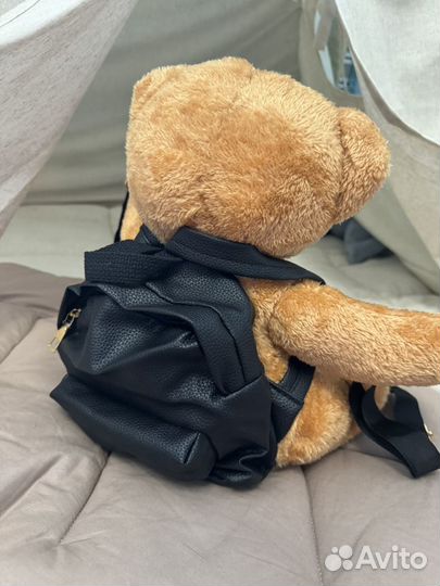 Детский рюкзак игрушка медвежонок