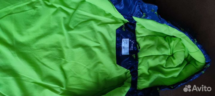 Костюм, комбинезон+куртка, р. 122