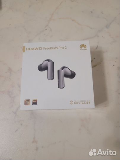 Наушники huawei Freebuds Pro 2 Silver Frost