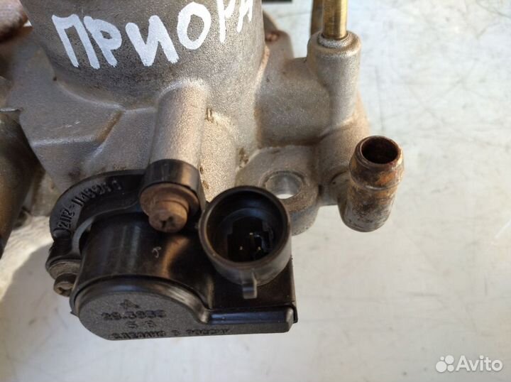 Заслонка дроссельная Лада Приора