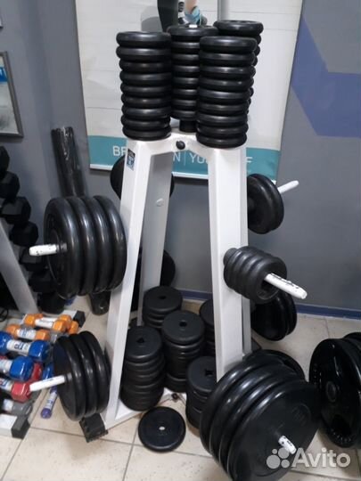 Штанги Гантели диски Barbell d-26 мм