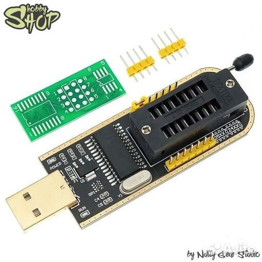 Программатор для Flash bios USB серии CH341A
