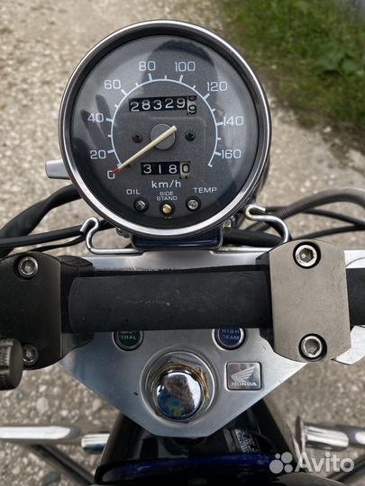 Мотоцикл honda VT 600 чоппер