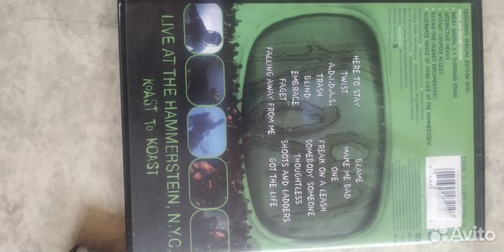 Музыкальные DVD Beatles,Ramstein,Korn