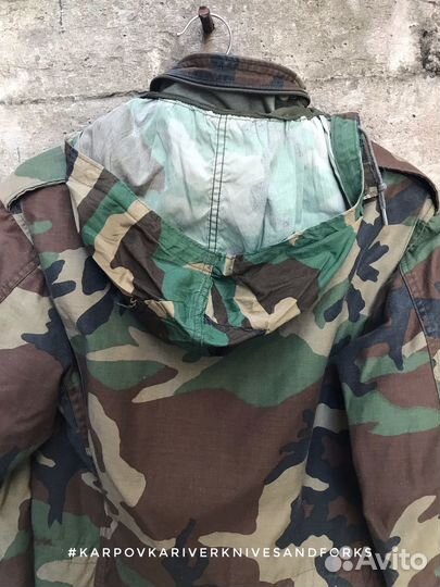 Куртка M65 Field Coat Woodland SL, 1982, США