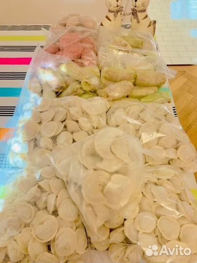 Домашние вареники, пельмени, голубцы, долма