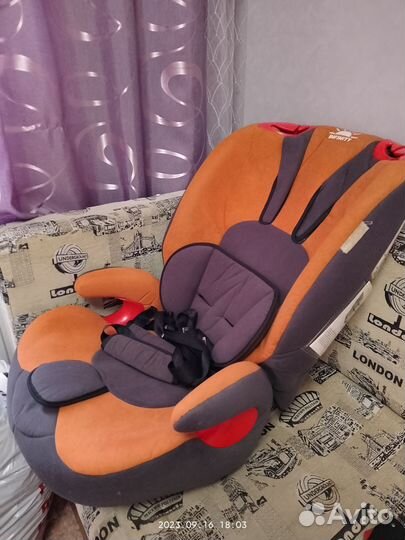 Детское автокресло 9 до 36 кг
