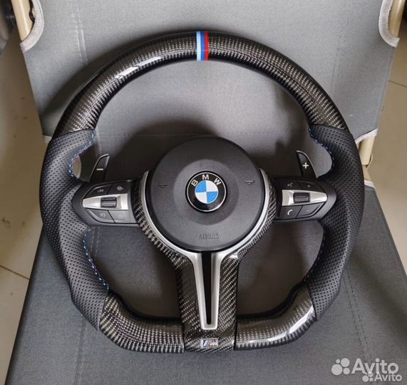 Руль bmw m(натуральный карбон под лаком)