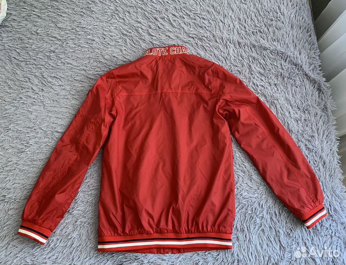 Ветровка на флисе для мальчика р 158-164