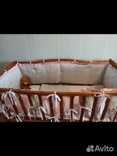 Детская кровать с ящиками