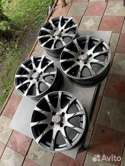 Титановые диски r14 4х100