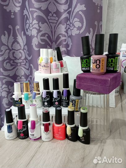 Гель лаки для маникюра, базы