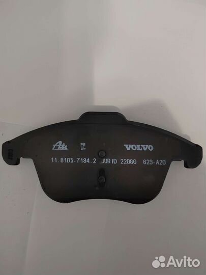 Тормозные колодки volvo s80 перед оригинал