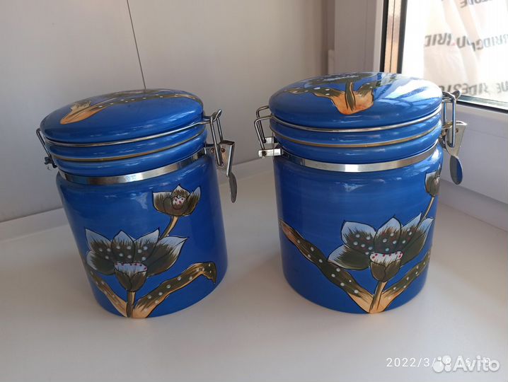 Банка для сыпучих продуктов (2шт)