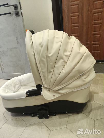 Коляска 2 в 1 Indigo эко кожа