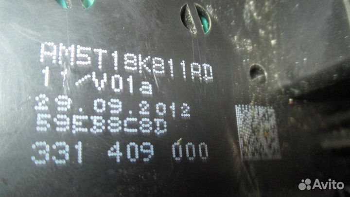 Блок кнопок управления магнитолой Ford Focus 3