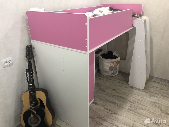 Детская кровать чердак для девочки