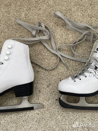 Коньки для фигурного катания на девочку 4-5 лет