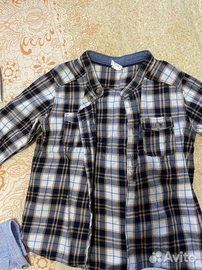 Рубашка для мальчика от года