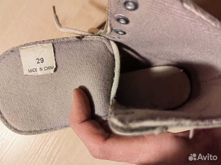 Коньки для девочки 29 размер