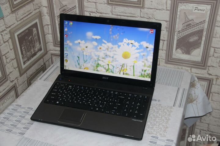 Acer aspire 5551G 4ядра/4гб/ati5470-1gb/ssd/hdd