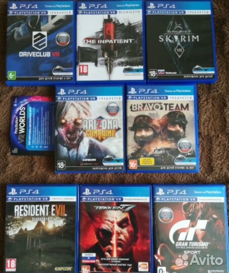 Игры для PS4 и VR