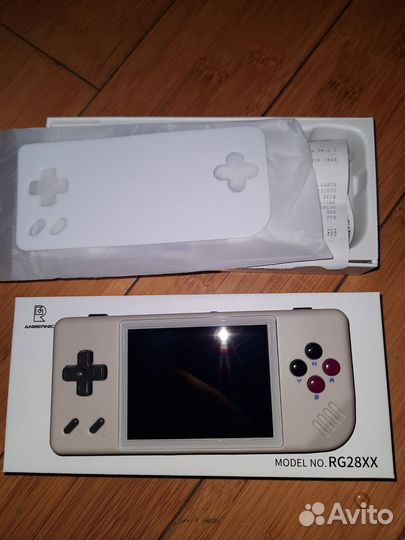 Anbernic rg28xx серая, новая