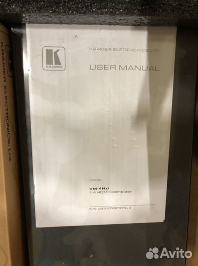 Усилитель-распределитель hdmi Kramer