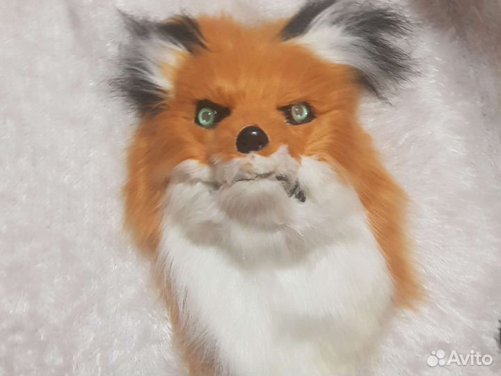 Детская Маска лиса с подвижным ртом Фурсьют