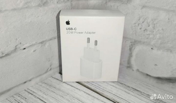 Блок быстрой зарядки iPhone 20W+кабель Type-C