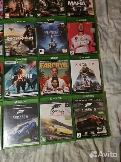Диски xbox one,one x,series x.Игры в отличном сост
