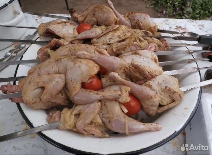 Шашлык из перепелок