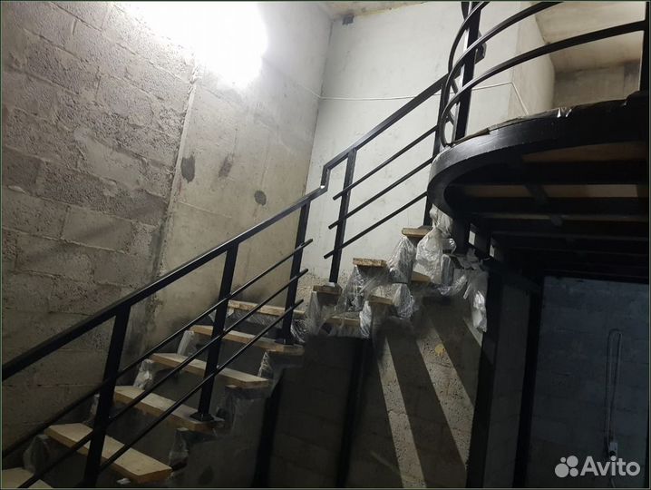 Лестница из металла Антресольный этаж