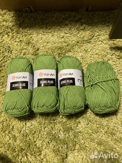 Пряжа yarnart jeans plus