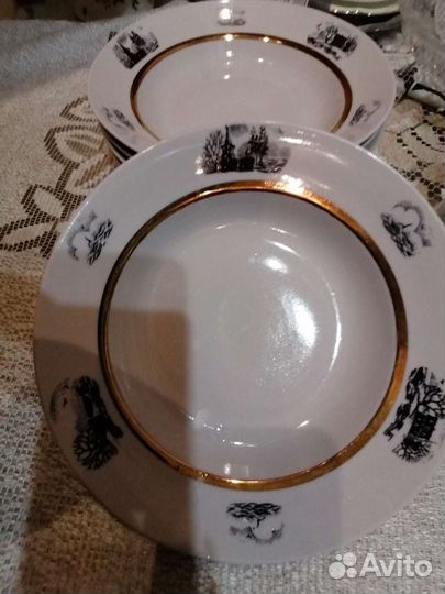 Набор тарелок для супа (6 шт.)