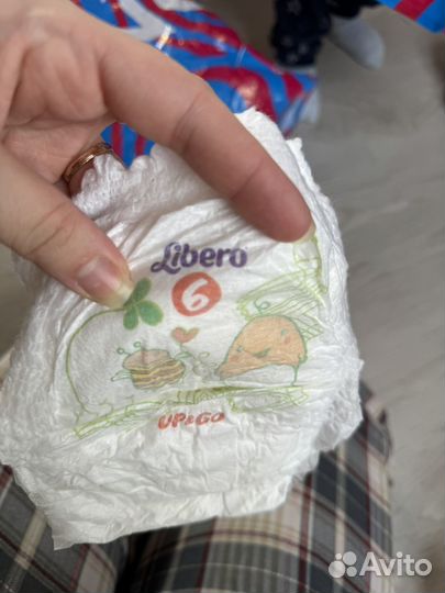 Памперсы-трусики Libero 6