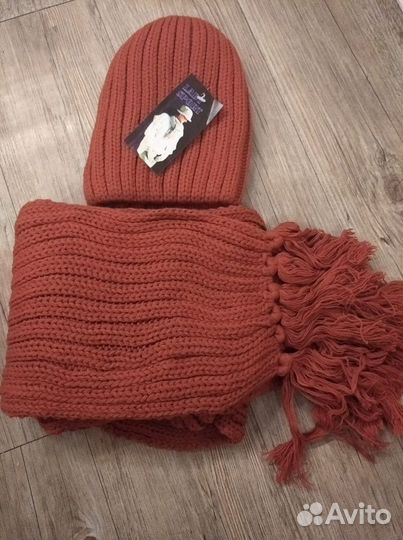 Набор шапка+шарф