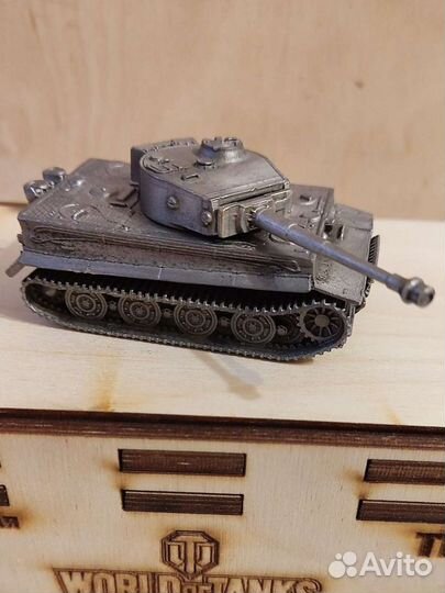 Модель танка Тигр I World of tanks масштаб 1/72