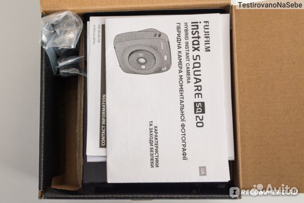 Фотоаппарат fujifilm instax square 20 sq20