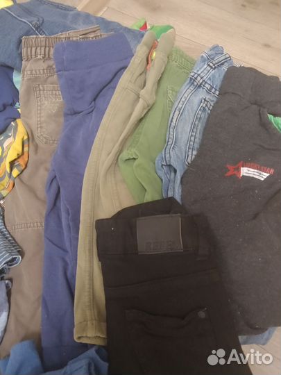 Детские вещи пакетом на мальчика 86 92