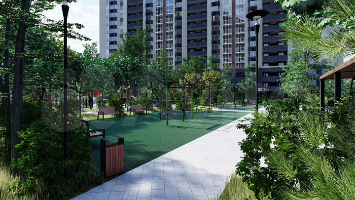 2-к. квартира, 71,1 м², 1/18 эт.