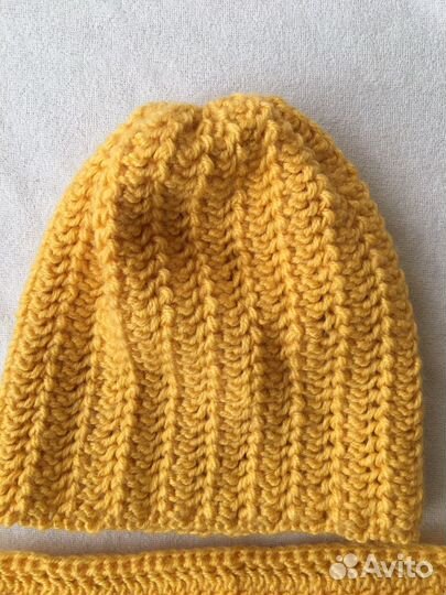 Комплект шапка и снуд