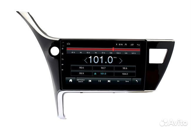 Toyota Corolla 2016-19 android магнитола новая