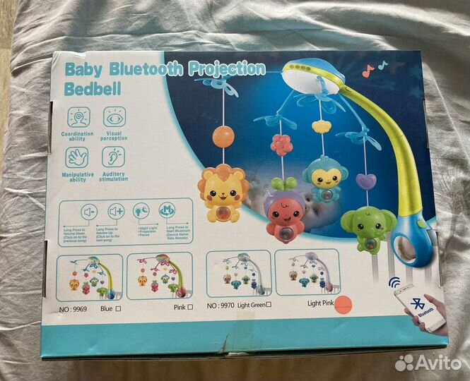 Музыкальный мобиль в кроватку 