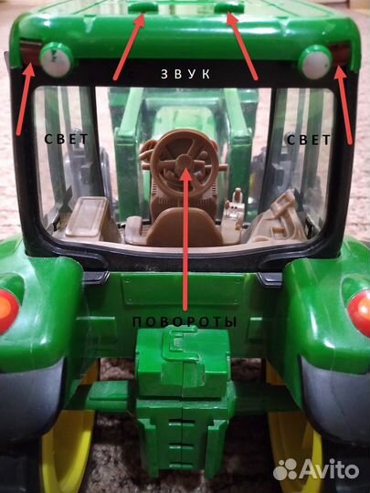 Детские игрушки трактор
