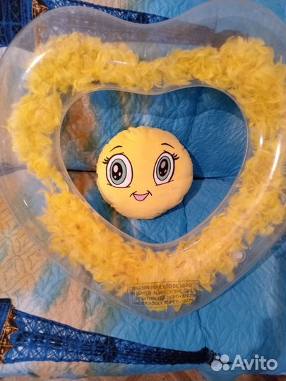 Круги и матрас надувные