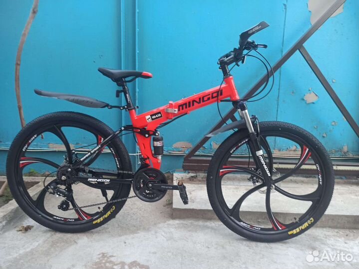 Велосипед на литых дисках