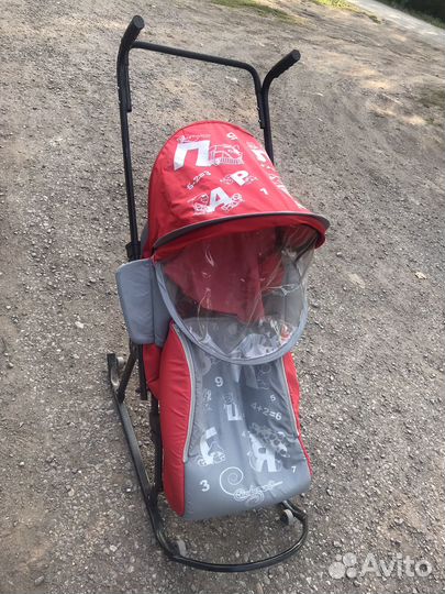 Детские зимние санки