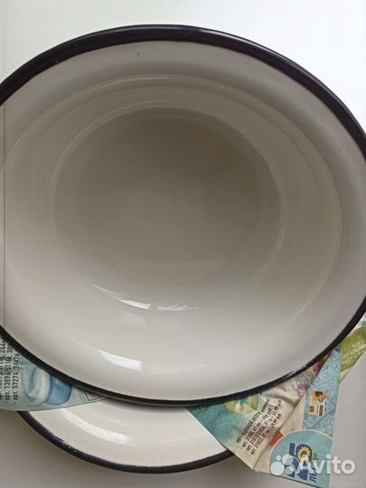 Миска эмалированная 2 шт